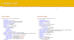 Desktop Screenshot of e-anglais.com